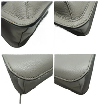 Load image into Gallery viewer, GUCCI Leather Satchel Bag Grey