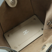 Load image into Gallery viewer, Louis Vuitton Hina W/P Monogram Leather Satchel Bag Grey