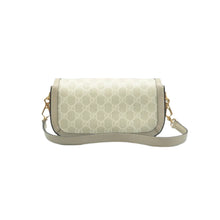 Load image into Gallery viewer, Gucci Horsebit 1955 GG Supreme Canvas Shoulder Bag Grey
