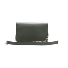 Load image into Gallery viewer, GUCCI Interlocking Leather Shoulder Bag Grey