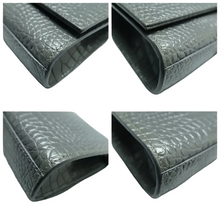 Load image into Gallery viewer, Yves Saint Laurent Kate Monogramme Tassel Leather Shoulder Bag Grey