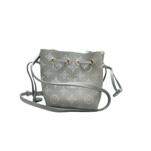 Load image into Gallery viewer, Louis Vuitton Bella Mahina Leather Shoulder Bag Grey