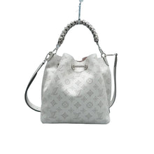 Load image into Gallery viewer, Louis Vuitton Muria Monogram Leather Satchel Bag Grey