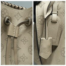 Load image into Gallery viewer, Louis Vuitton Muria Monogram Leather Satchel Bag Grey