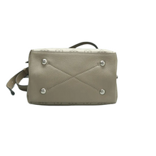 Load image into Gallery viewer, Louis Vuitton Muria Monogram Leather Satchel Bag Grey