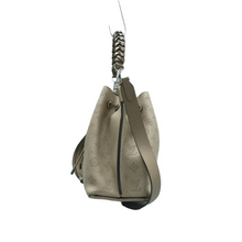 Load image into Gallery viewer, Louis Vuitton Muria Monogram Leather Satchel Bag Grey