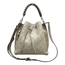 Load image into Gallery viewer, Louis Vuitton Muria Monogram Leather Satchel Bag Grey