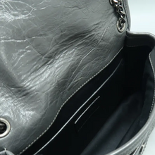 Load image into Gallery viewer, Yves Saint Laurent Niki Leather Shoulder Bag Grey