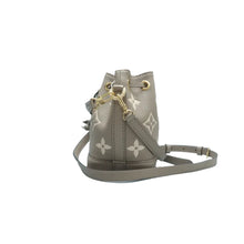 Load image into Gallery viewer, Louis Vuitton Noe Monogram Leather Shoulder Bag Grey