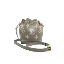 Load image into Gallery viewer, Louis Vuitton Noe Monogram Leather Shoulder Bag Grey