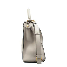 Load image into Gallery viewer, Fendi Peekaboo Leather Shoulder Bag Grey