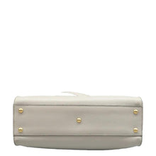 Load image into Gallery viewer, Fendi Peekaboo Leather Shoulder Bag Grey