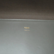 Load image into Gallery viewer, Fendi Sunshine Medium Leather Crossbody Tote Bag Grey