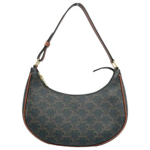 Load image into Gallery viewer, CELINE Triomphe Canvas  Shoulder Bag Grey