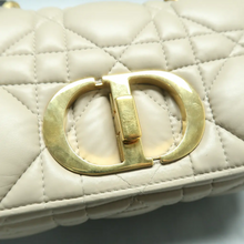 Load image into Gallery viewer, Christian Dior Dior Caro Leather Shoulder Bag Khaki