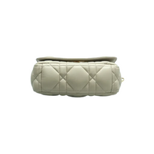Load image into Gallery viewer, Christian Dior Dior Caro Leather Shoulder Bag Khaki