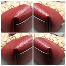 Load image into Gallery viewer, GUCCI Ophidia Shopping Straw Shoulder Bag Khaki