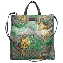 Load image into Gallery viewer, Gucci Bengal Tiger GG Supreme Tote Brown