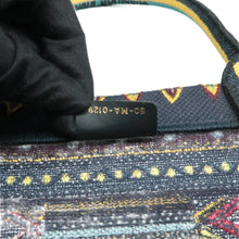 Load image into Gallery viewer, Christian Dior Dior Book Cloth Tote Bag Blue