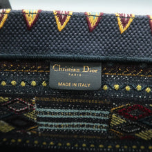 Load image into Gallery viewer, Christian Dior Dior Book Cloth Tote Bag Blue