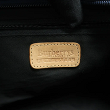 Load image into Gallery viewer, Burberry Fabric Shoulder Bag Navy