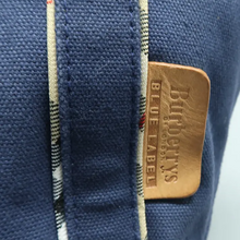 Load image into Gallery viewer, Burberry Fabric Shoulder Bag Navy
