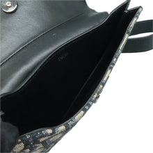 Load image into Gallery viewer, Christian DIOR Saddle Dior Oblique Fabric Crossbody bag Navy