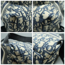 Load image into Gallery viewer, Christian Dior DiorTravel Canvas Backpack Navy