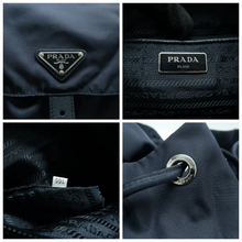 Load image into Gallery viewer, PRADA Nylon Backpack Bag Navy