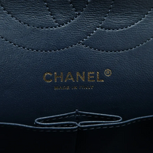 Load image into Gallery viewer, CHANEL 2.55 Leather Shoulder Bag Navy