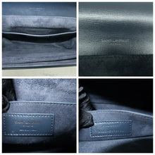 Load image into Gallery viewer, Yves Saint Laurent Bellechasse Leather Shoulder Bag Navy