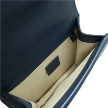 Load image into Gallery viewer, GUCCI Dionysus Leather Shoulder Bag Navy