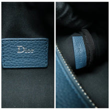 Load image into Gallery viewer, Christian Dior Roller Leather Crossbody Bag Navy