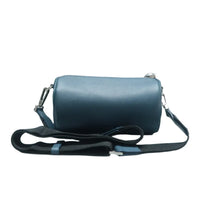 Load image into Gallery viewer, Christian Dior Roller Leather Crossbody Bag Navy