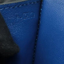 Load image into Gallery viewer, Hermes Jige Elan 29 Calfskin Leather Clutch Wallet Blue
