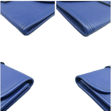 Load image into Gallery viewer, Hermes Jige Elan 29 Calfskin Leather Clutch Wallet Blue