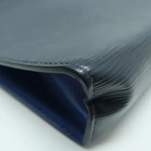 Load image into Gallery viewer, LOUIS VUITTON Toiletry Epi Leather Clutch Bag Navy