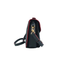 Load image into Gallery viewer, LOUIS VUITTON Metis Monogram Leather Satchel Navy Blue