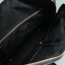 Load image into Gallery viewer, Yves Saint Laurent Grain de Poudre Medium Museum Briefcase Navy