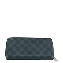 Load image into Gallery viewer, LOUIS VUITTON Damier Cobalt Zippy Wallet Navy Blue