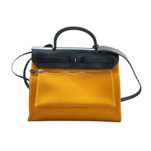Load image into Gallery viewer, Hermes Herbag 31 Fabric Satchel Bag Orange