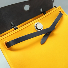 Load image into Gallery viewer, Hermes Herbag 31 Fabric Satchel Bag Orange