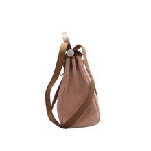 Load image into Gallery viewer, Hermes Herbag Fabric Satchel Bag Orange