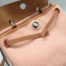Load image into Gallery viewer, Hermes Herbag Fabric Satchel Bag Orange