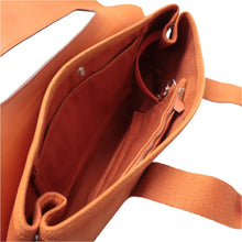 Load image into Gallery viewer, HERMES Valparaiso Fabric Tote Bag Orange