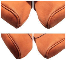 Load image into Gallery viewer, HERMES Valparaiso Fabric Tote Bag Orange