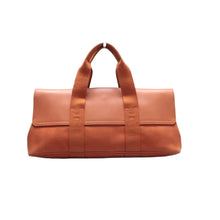 Load image into Gallery viewer, HERMES Valparaiso Fabric Tote Bag Orange