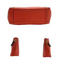 Load image into Gallery viewer, Louis Vuitton Bagatelle Monogram Leather Satchel Bag Orange