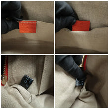 Load image into Gallery viewer, Gucci Dome Small Leather Crossbody Bag Orange