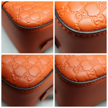 Load image into Gallery viewer, GUCCI Leather Satchel Bag Orange
